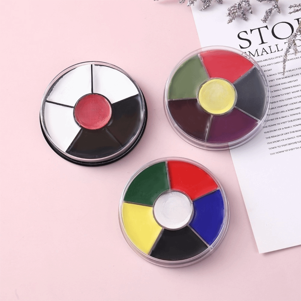 Camo Face Paint - Kit Trucco 6 Colori, Palette di
