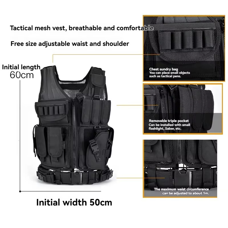 Gilet Tattico Regolabile e Tra - Hunting Outdoor Game recensione e prezzo