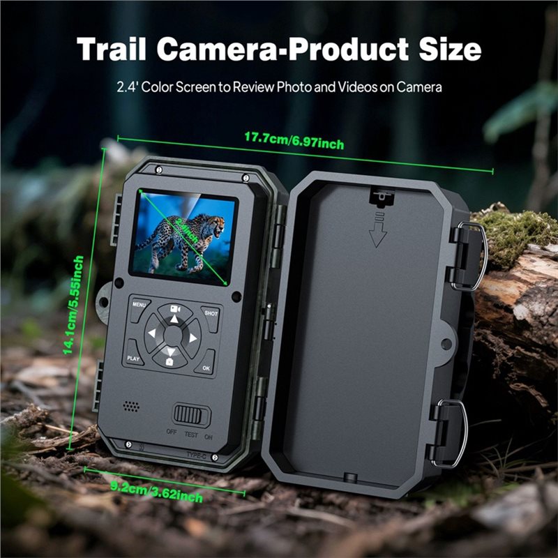 Fototrappola da caccia per est - Trail Camera Infrared recensione e prezzo