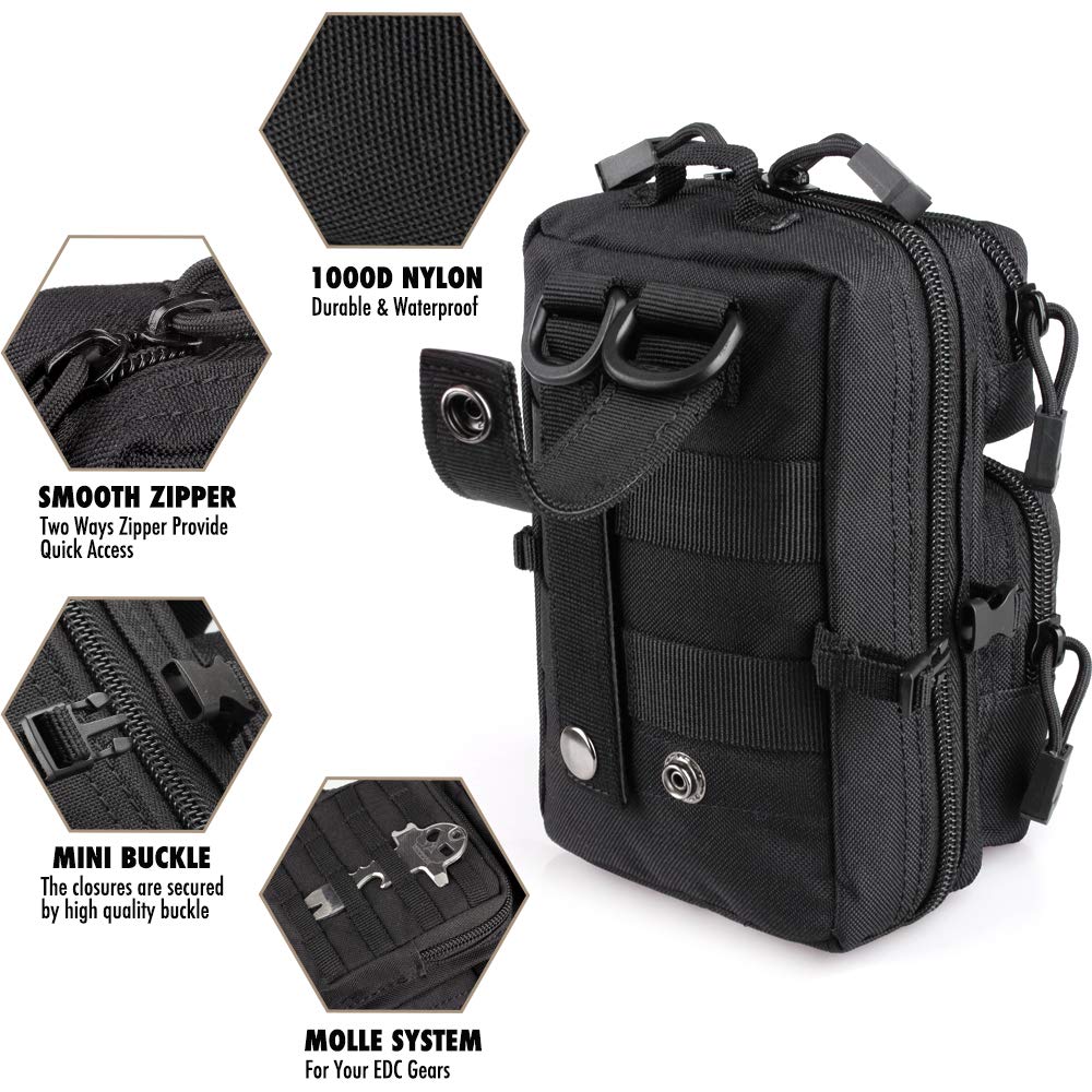 Mini Borsa Utility Molle, Picc - Outdoor Hunting Gear Storage recensione e prezzo